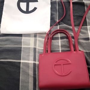 Telfar Small Shopping Tote - Oxblood